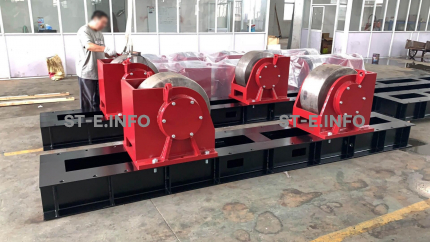 Сварочные роликовые вращатели HGK-300 вес заготовки до 300 тонн - st-e.info - Старый Оскол