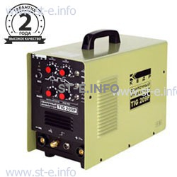 Инвертор сварочный TIG-209P DC, 220В - st-e.info - Старый Оскол
