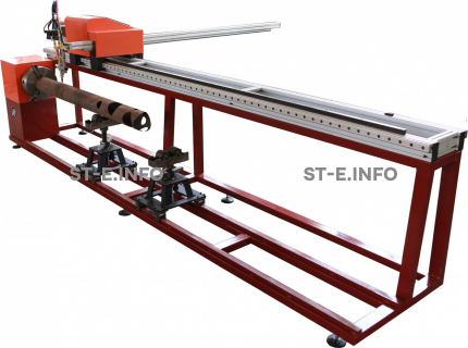 Автоматическая установка для резки труб с ЧПУ ST-1 длинна 12 метров - st-e.info - Старый Оскол