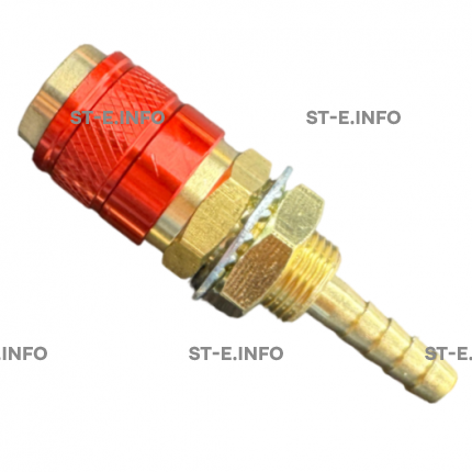 Разъем быстросъемный красный М6 - st-e.info - Старый Оскол